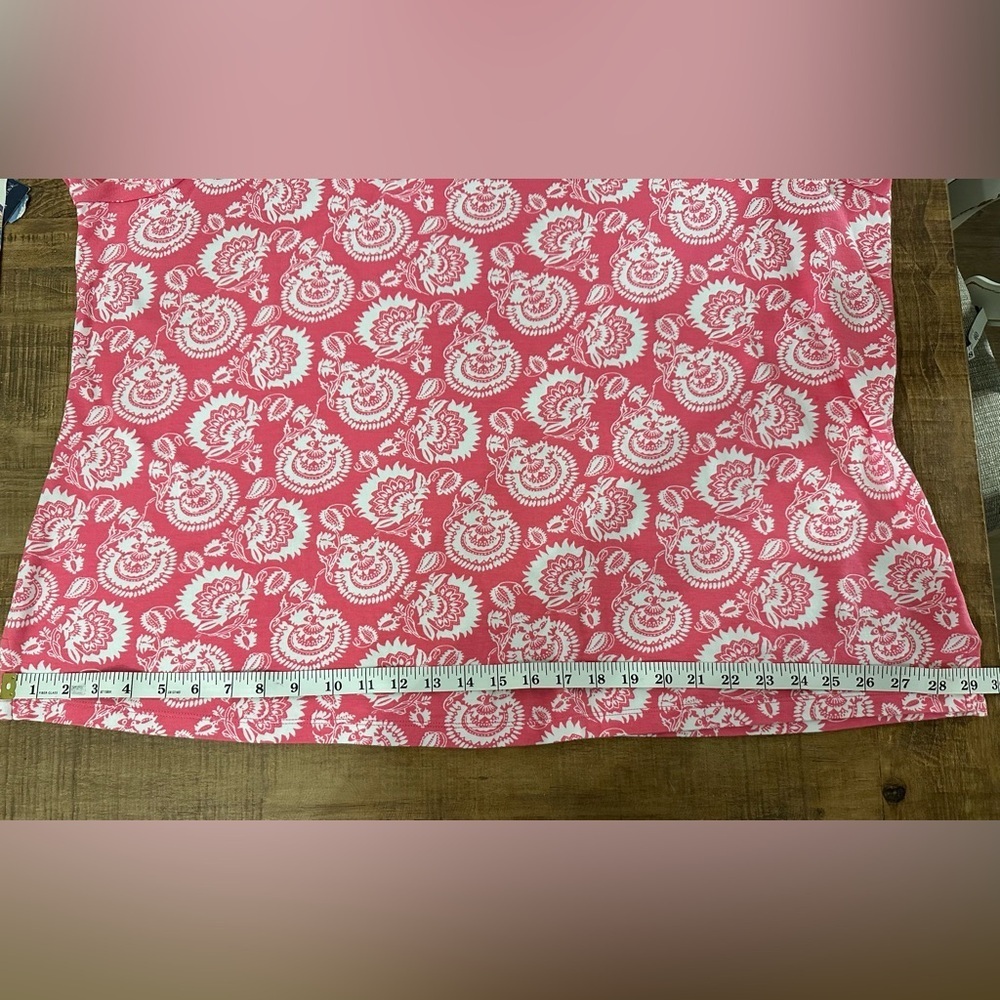 Pink Patterned Women's Top - Picture 8 of 8